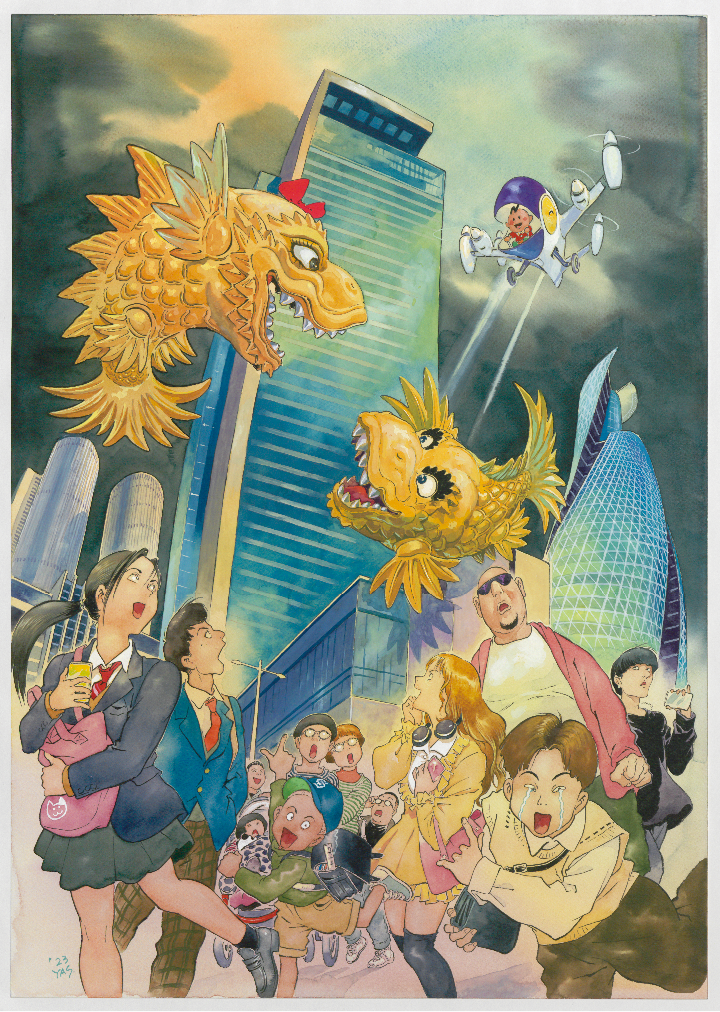 どまんなかアニメ祭のメインポスター